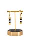 Dubai 14 K Gold Plated Unisex Wedding Long Drop Earrings Indian Style Copper Alloy Jewelry Wholesale