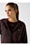 Olympe Regular Fit Hooded Zippered Women's Sweat V4Yq06Kcay2 Sweat V4Yq06 Kcay2 A10K - 4