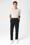 Comfortable Waist Navy Blue Jogger Pants - 3