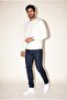 Men's Ecru 6207 0 Collar 30/3 Slk Sweatshirt - 2