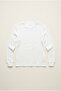 Men's Ecru 6210 0 Collar Basic Waffle Sweatshirt - 4