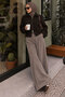 Laren Double Zipper Knitwear Cardigan Tsd260283 Bitter Brown - 5