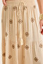 Long Patterned Skirt - 4