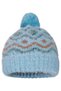 Women's Pompom Folded Patterned Knitted Winter Beanie - 8