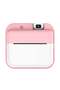 Pink, Kids Instant Print Camera - 24MP HD Digital Camera for Kids | 180° Rotatable Selfie Lens, 2.0 Inch Screen, 1080P Video Recording, Photo Camera, Puzzle Games | Rechargeable Kids Toy Came