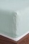 Green Double Elasticated Sheet Set 160X200 cm - 3 Pieces - 6