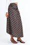 Plaid Patterned Midi Skirt E02514 - 2