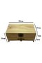 Natural Wooden Jewelry Box Wooden Storage Box (Walnut Wood) (Length:30Cm Width:17Cm Height:15Cm) - 5