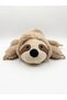Cute Sloth Plush Dog Toy - Soft Chew Toy with Rustling and Squeaking Sounds 40 cm