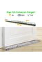 Under Door Insulation Sponge 2 Pieces at a Time, under Door Threshold Sponge, Marble Patterned, 88 cm Length - 7