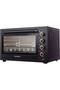 EO-438 Electric Oven, 60L 2000W, Double Grill & Convection, Rotisserie, Adjustable Thermostat up to 250°C, Glass Door, Anti-Rust Stainless Steel Interior, Black