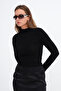 High Collar Basic Blouse B1094