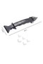 Multifunctional Scraper, Plastic, Black, 19x4.5cm - 2