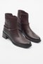 Venüs Genuine Leather Zippered Daily Boots - 2