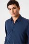 Navy Blue Men's Shirt Bgm2202500000 - 5