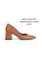 Stiletto Taba Skin Pointed Toe Covered Heel 6 cm Closed Shoes New Season - 2