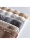 Rabbit Feather Throw Pillow Cover |   45 X 45 cm - 2