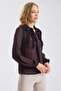 Ruffled Sleeveless Georgette Shirt - 2