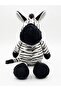 Cute Zebra Plush Dog Toy - Vikvik Striped Soft Chew Toy with Sound 33 cm - 4
