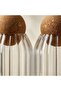 3-Piece Set of Striped Patterned Jars with Ball Cork Lids (700ml) - 4