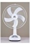16-Inch Solar Table Fan with LED Light & USB Output – Portable Rechargeable Dual-Speed Fan for Home, Room, Outdoor – 9V Solar Panel, 6V4AH Battery, 3-6H Runtime, AC220V Compatible - 5
