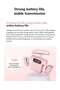 Professional Wireless Lavalier Microphone – 2.4G Mini Clip-On Mic with Noise Reduction, 20m Range, 15H Battery, Dual-Mic Setup, Rechargeable Type-C, Compatible with Phones, Cameras, Laptops - 3