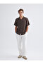 Peak New Season Regular Fit Short Sleeve Dobby Men's Shirt - 3