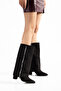 D6012 Daily Cold-Proof Double Zipper Women's Boots - 2