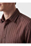 Southblue Brown Regular Fit 100% Linen Men's Shirt - 3