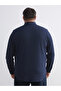 Ozmarka New Season Large Size Textured Men's Shirt - 4