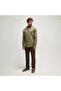 Claremont Twill Chino Pant (Straight) Men's Brown Trousers - 3