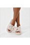 Cozy Step 3-Layer Plush Slippers with Cream Bow 36-41 - 2