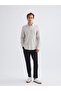 Beige Regular Fit Long Sleeve Dobby Men's Shirt - 2