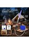 Heavy Duty Gas Burning Torch with 100cm Pipe, 360° Anti-Flare System for Camping and Outdoor Use - 3