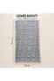 4 Layer Muslin Ethnic Patterned Beach Towel 100 X 200 cm Soft with Tassels - 6