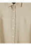 Lcwaikiki Classic Beige Regular Fit Men's Shirt - 5