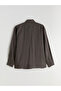 Anthracite Regular Fit Long Sleeve Men's Shirt - 6