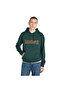 Established 1973 Embroidered Logo Loopba Men's Dark Green Sweatshirt