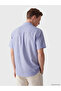 Southblue Blue Relax Fit Striped Men's Shirt - 3