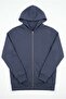 Men's Navy Blue 6202 Hooded 3 Thread Sweatshirt - 4