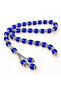 طقم هدايا رجالي ساعة كوارتز زرقاء مع قلم وأزرار أكمام ومسبحة-TIMERA Men's Quartz Watch Gift Set with Pen, Cufflinks and Prayer Beads - Blue/Silver - 2