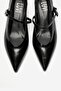 Cres Black Skin Women's Low Heel Shoes - 3