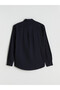Lcw Vision Navy Blue Regular Fit Long Sleeve Gabardine Men's Shirt - 6