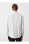 Lcw Vision Ecru Slim Fit Long Sleeve Striped Dobby Men's Shirt - 4