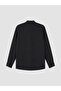 Lcwaikiki Classic Black Standard Fit Men's Shirt - 5