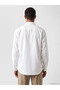 Lcw Vision White Regular Fit Krinkle Men's Shirt - 4