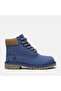 Premium 6 Inch Lace up Waterp Kids Dark Blue Bootie