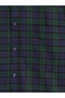 Lcwaikiki Classic Green Regular Fit Plaid Gabardine Men's Shirt - 3