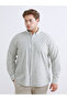 Regular Fit Long Sleeve Striped Men's Shirt - 2