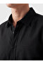 Lcw Vision Black Regular Fit Krinkle Men's Shirt - 3